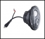 LTPRTZ 7” LED Headlight Black Reflector - Code LTPZ-HL7-2-RHD