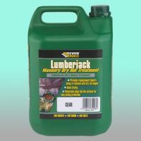 Everbuild Lumberjack Masonry Dry Rot Treatment  5ltr  (per 4)