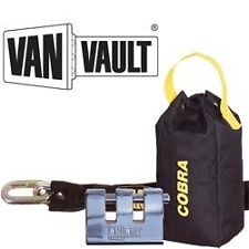 Van Vault COBRA 11 - CHAIN AND 'E' SLOTTED LOCK 1.5M (Code S10125)