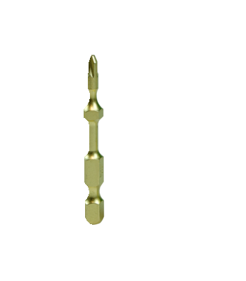 Makita B-62365 Impact Gold Slim Torsion Bit Pz2-50mm - (pkt of 2)