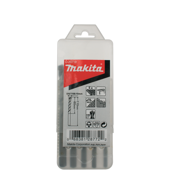 Makita D-20719 Standard Masonry Tct 5pc Set - (pkt of 5)