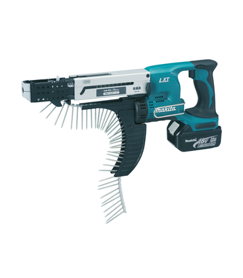 Makita DFR750RME 18v Auto-feed Screwdriver - 18v