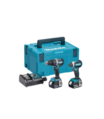 Makita DLX2180TJ 18v 2pc Combo Kit Lxt - 18v