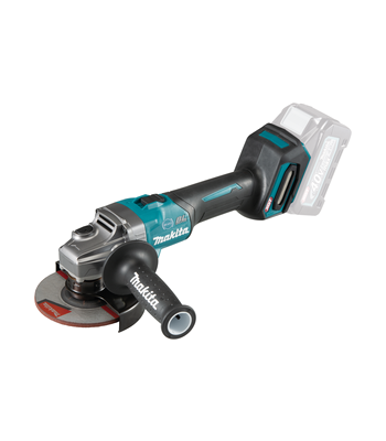 Makita GA005GZ 40vmax Angle Grinder Bl 125mm Xgt - 40v