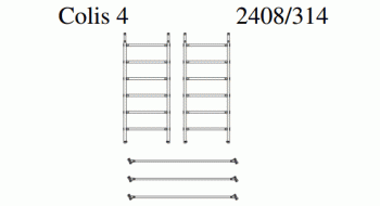 Zarges 3T Speedy 80 Individual Packs Pack 4 - Code: 2408314