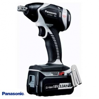 Panasonic EY7551LR2S31 18v Cordless Impact Wrench + 2 Lithium Ion Batteries 3.3Ah