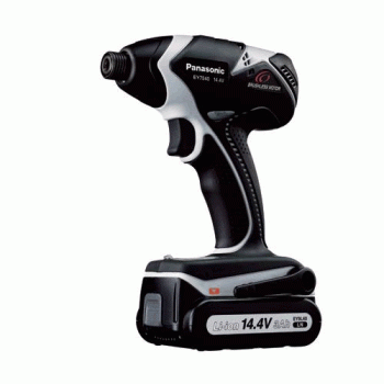 Panasonic EY-7540-LN2S31 Cordless 14.4 Volt Impact Driver - 6.5mm Hex (2 x 3.0Ah Batteries)