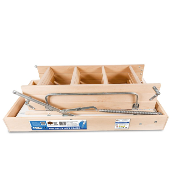 PHS Delux Loft Stairs, 26mm insulation.  1.17 U-value - 1190mm - 590mm - 2.7m - Code AR9051B