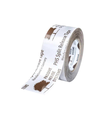 PHS Split Release Internal Window Tape 50/50 - 25m - 100mm - Code AR9098C