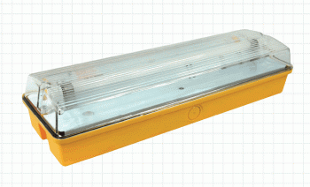 LUMER IP65 Emergency LED Bulkhead 110v – Code LM05801