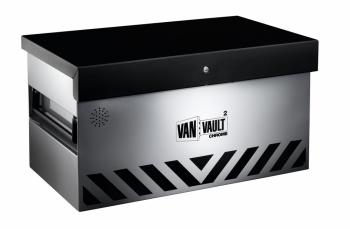 Van Vault 2 Secure Tool Box (920 x 555 x 490mm) - Chrome