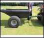 SCH Plastic Bodied Trailer Wide Profile Wheels - Ref QPTP