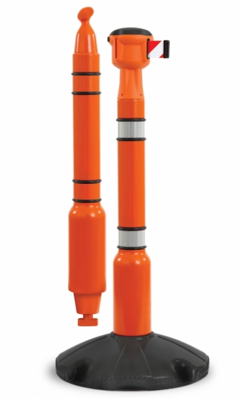 Skipper Post & Base System Complete - Orange