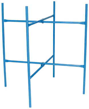 Tubular Fold Up Stand for Plasterers Spotboard & Plasterers Large Mixing Tray