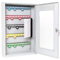 Sterling KC50HD 50 Key Heavy Duty Cabinet with Clear Perspex Window - Code KC50HD