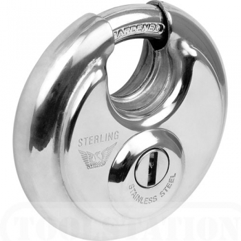 Sterling 60mm Disc Padlock - Keyed Alike (per 6 pack) - Code SPL080KA
