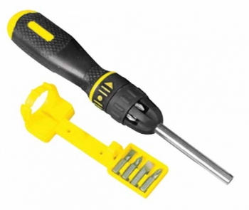 Stanley Multibit Ratchet Screwdriver + 10 Bits