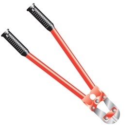 Pemsa 450mm Bolt Cutter Asymmetrical-Cut