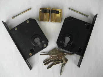 TradeSafe Replacement Locks Complete (Pair)