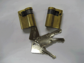 TradeSafe Replacement Pair of Lock Cylinders Only