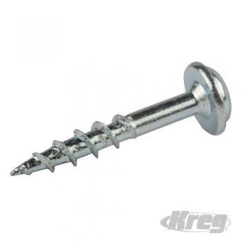 KREG Pocket Screws Washer Head Coarse Zinc