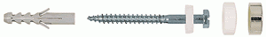 Fischer WCN 2 Chrom Fixing Set - 60562 (Box Qty 50) - Code 60562