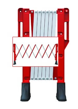 JSP GENUINE EXPANDER EXPANDIBLE BARRIER 3.1M Red/White - Code KAZ110-005-400