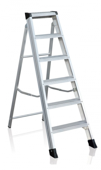 Zarges Class 1 Trade Swingback Step 1 x 5 Stepladder - Code: 100505