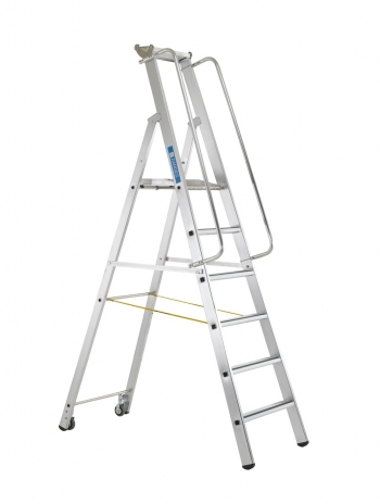 Zarges Mobile Master Step, Z600 1 x 6 Stepladder - Code: 340477