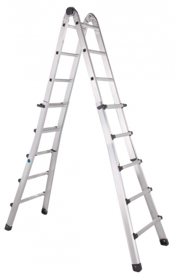 Zarges Trade 4-Part Telescopic Ladder, Z500 4 x 6 - Code: 41196