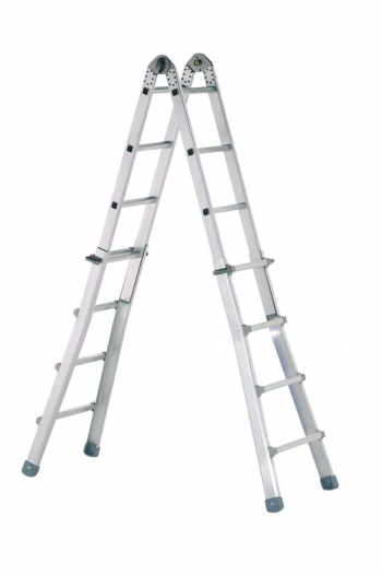 Zarges Variomax V Industrial 4-Part Telescopic Ladder, Z600 4 x 4 - Code: 41930