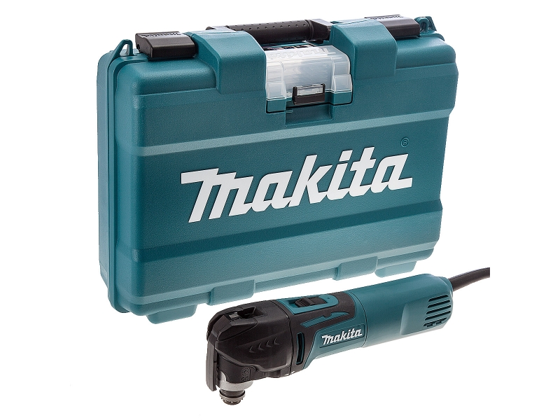 Makita TM3010CK Oscillating MultiTool 320W with ToolLess Accessory