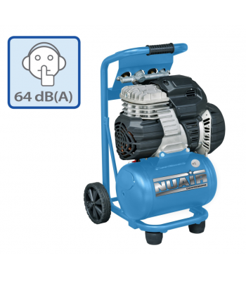 NUAIR Reciprocating Piston Air Compressors - Pioneer OL244 10Lt Receiver