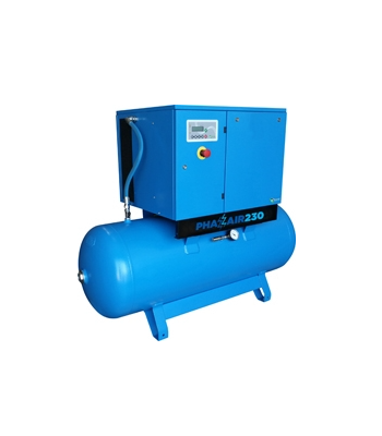 PhaZair-230 5.508-270-VSD Variable Speed Receiver Mounted Compressor