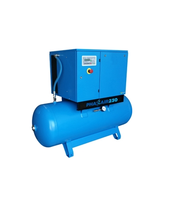 PhaZair-230 5.510-270-VSD Variable Speed Receiver Mounted Compressor