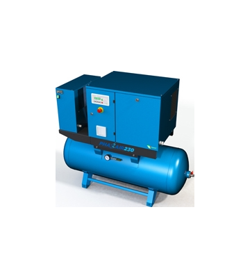 PhaZair-230 5.508-270 VSD-DF Variable Speed Receiver Mounted Compressor With Dryer