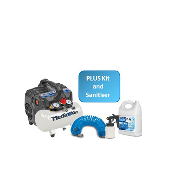 NUAIR - Medicair-Sanifico Kit & Sanitising Fluid