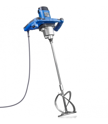 Hyundai HYPM1600E 1600W Electric Paddle Mixer with 5 Piece Trowel Set 240v