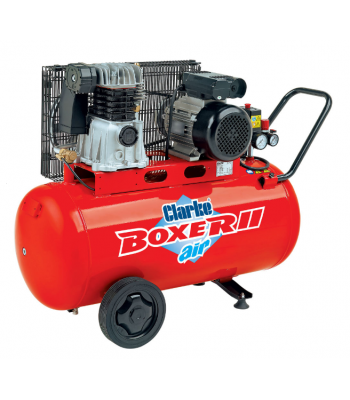 Clarke Boxer II 14/100P O/L 14cfm 100Litre 3HP Belt Driven Air Compressor (230V)