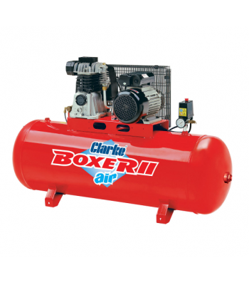 Clarke Boxer II 14/150 O/L 14cfm 150Litre 3HP Belt Driven Air Compressor (230V)