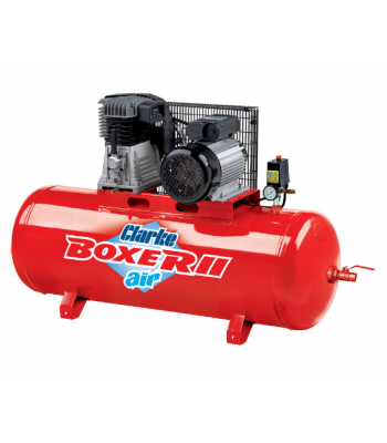 Clarke Boxer II 18/150 O/L 18cfm 150 Litre 4HP Belt Driven Air Compressor (230V)
