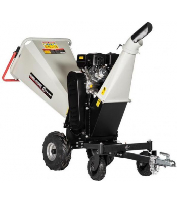 Lumag Rambo HC15PRO Semi Pro Petrol Garden Chipper 150cm 15HP  420cc Electric start swivel chute & free cover