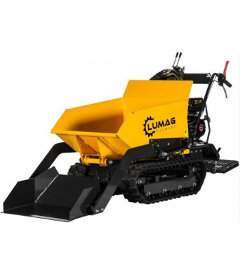 Lumag MD500HPROS Petrol Crawler Dumper (with shovel) - 500kg Hyd Tip Dump Box & Japanese Gearbox with Loader