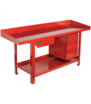 Clarke CWB2000D 2m Engineers' Steel Workbench