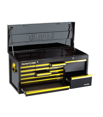 Clarke CBB224BGC Extra Large HD Plus 14 Drawer Tool Chest (Black & Gold)