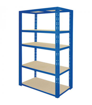 Clarke CSM5265/60BL 265kg Heavy Duty Boltless Shelving (Blue)