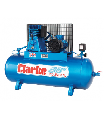 Clarke XE36C200 (WIS) 30cfm 200Litre 7.5HP Industrial Air Compressor (400V)