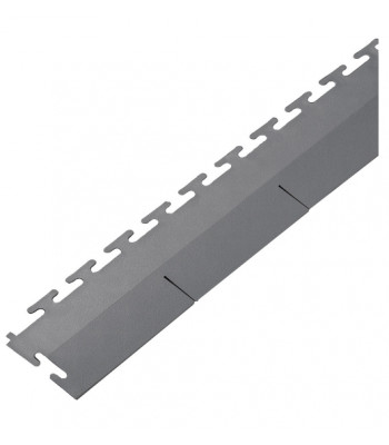 Clarke 3608030 Grey PVC Edge Piece for Interlocking Floor Tiles (Single Unit)