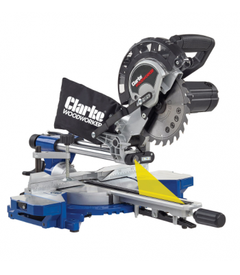 Clarke CMS216S 8 inch  Sliding Mitre Saw with Laser