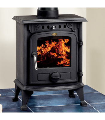 Clarke Buckingham II - 5.1KW Eco-Design Ready Wood Burning Stove - 6910134